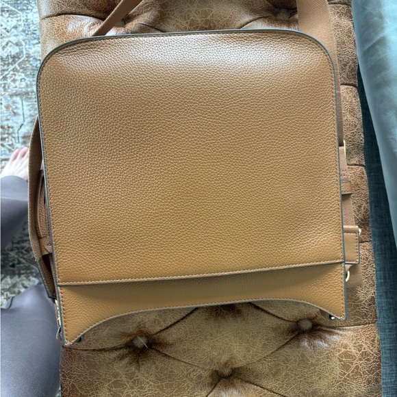 Tory Burch Brown Leather Shoulder Bag - Picture 3 of 6